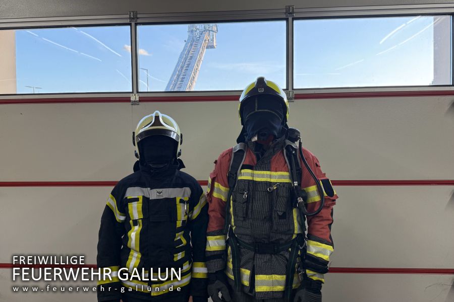 Ausbildung mit der Feuerwehr Mittenwalde